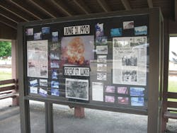 The only reminder of the disaster that occurred in 1970 is a monument on Main Street at the approximate location of the derailment. The only reminder of the disaster that occurred in 1970 is a monument on Main Street at the approximate location of the derailment.