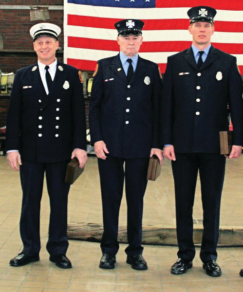 From left, Paul Pender, Jerry Murphy and Fred 'Rick' Johnston.