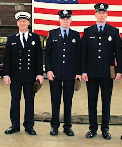 From left, Paul Pender, Jerry Murphy and Fred 'Rick' Johnston. From left, Paul Pender, Jerry Murphy and Fred 'Rick' Johnston.