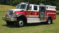 This 2010 International 7400 4x4 chassis with stainless steel bodywork by Four Guys in service as Attack 2. This 2010 International 7400 4x4 chassis with stainless steel bodywork by Four Guys in service as Attack 2.