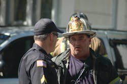 The fire service has been given a one-time opportunity to get the necessary spectrum. The fire service has been given a one-time opportunity to get the necessary spectrum.