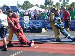 The recent Firefighter Combat Challenge took place in Myrtle Beach, SC.