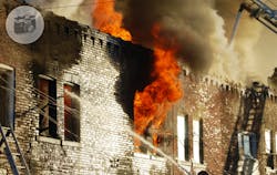 Two Swissvale firefighters suffered burns while escaping a rowhouse fire. Two Swissvale firefighters suffered burns while escaping a rowhouse fire.