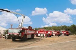 Oshkosh and Civil Aviation Authority of Pakistan (PCAA) officials attended a formal signing and acceptance ceremony for 24 Striker vehicles. Oshkosh and Civil Aviation Authority of Pakistan (PCAA) officials attended a formal signing and acceptance ceremony for 24 Striker vehicles.
