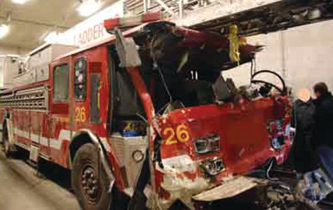 The family of fallen Boston firefighter is suing six companies contracted by the city to work on the braking systems of the fire truck he died in last year.