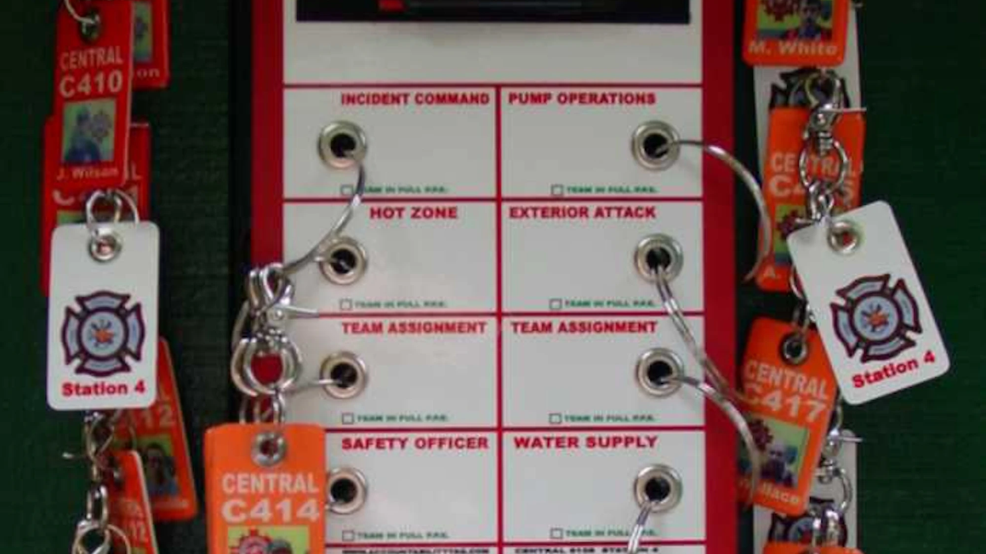 Ics Accountability Tags Epoxy Domed Photo Accountability Tags | Firehouse