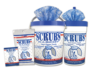 SCRUBS(r) Hand Cleaner Towels Firehouse