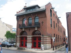 Firemen’s Hall Museum of Philadelphia at 142 North 2nd St. in downtown Philadelphia was built within a 1902 firehouse. It houses a stained-glass memorial to all firefighters killed in the line of duty and plaques in front honoring the eight firefighters killed at the Gulf Oil Refinery fire. Firemen’s Hall Museum of Philadelphia at 142 North 2nd St. in downtown Philadelphia was built within a 1902 firehouse. It houses a stained-glass memorial to all firefighters killed in the line of duty and plaques in front honoring the eight firefighters killed at the Gulf Oil Refinery fire.