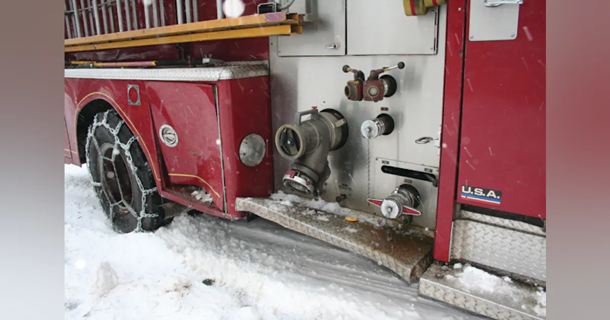 Winter Driving Tips for Fire Apparatus Operators - Firefighter Training ...