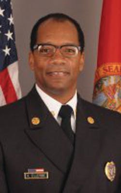 One-time Interim D.C. Fire Chief Kenneth Ellerbe is expected to return to the Nation's Capital to don the white helmet again. One-time Interim D.C. Fire Chief Kenneth Ellerbe is expected to return to the Nation's Capital to don the white helmet again.