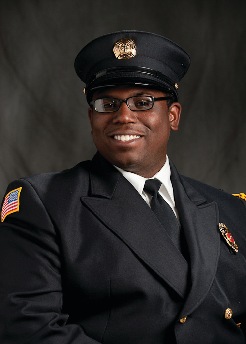 Firefighter Jarrett Eleam