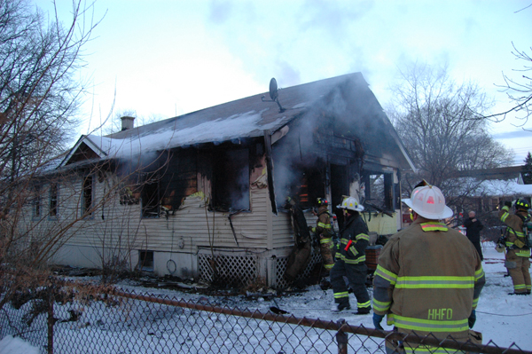 NJ. Firefighters Handle Feb. 3 House Fire | Firehouse