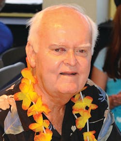 Bob Barraclough is applauded for his service during an event at Firehouse Expo 2010. Bob Barraclough is applauded for his service during an event at Firehouse Expo 2010.