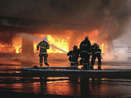 Had automatic sprinklers been in place, the fire at the Sofa Super Store would have been confined to the loading dock area where the fire started, according to the NIST report.