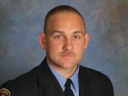 Firefighter Will Smith was sleeping in his firehouse when a stray bullet flew over his bed, inches away from him. Firefighter Will Smith was sleeping in his firehouse when a stray bullet flew over his bed, inches away from him.