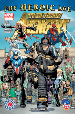 The FDNY and Marvel comics have teamed up to spread an important message to the city's youth.