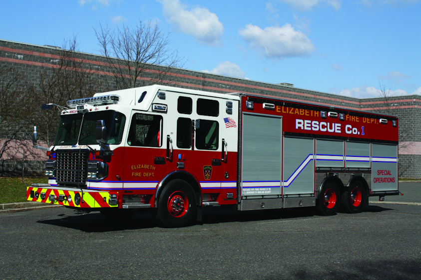 Elizabeth, NJ, Fire Department Firehouse