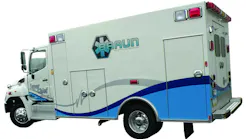 BRAUN INDUSTRIES INC. has debuted the Super Chief model ambulance on a Hino 258ALP chassis specifically designed for the fire-EMS service. With Braun’s exclusive Solid Body construction, Ez-Glide side entry door, MasterTech III Multiplex electrical system and Braun’s exclusive Vital Max Lighting, this module pairs with the Hino chassis. HINO Trucks is introducing this chassis to meet the need for a durable, roomy cab, smooth ride and superior reliability. The chassis is equipped with a Hino J08E Series eight-liter diesel engine and produces 220 hp with 520 pound/feet of torque.