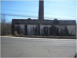 Photo 1. Lack of housekeeping and maintenance increase the risk to responders converging on this structure. Photo 1. Lack of housekeeping and maintenance increase the risk to responders converging on this structure.