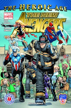 The FDNY has teamed up with Marvel Comics on a new fire-safety comic book. The FDNY has teamed up with Marvel Comics on a new fire-safety comic book.