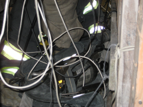 Don&rsquo;t ever create such an entanglement threat in your training program while using real smoke or fire. That is asking for trouble and casualties.