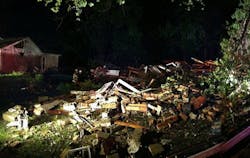 A house explosion severely injured a man and a woman in Rockville. A house explosion severely injured a man and a woman in Rockville.