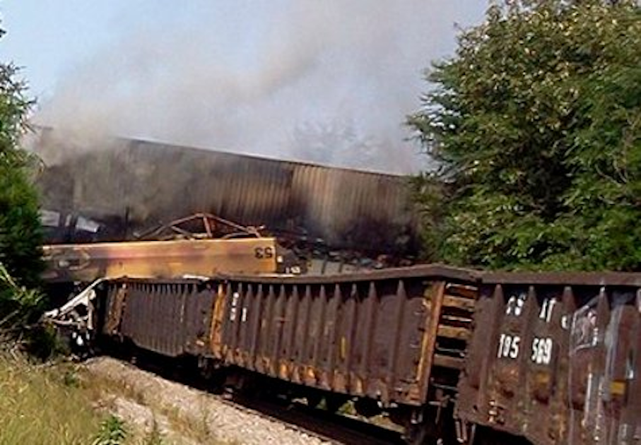 Two Killed After Freight Trains Collide In Nc Firehouse