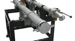 HALE has introduced the CBP Quik Kit, a fire suppression package built around a high-volume CBP attack/booster pump. The kit is designed for applications such as tanker-pumpers, wildland apparatus, initial attack apparatus and mini- and midi-pumpers, providing maximum space for a tank and other components. The pump is designed for quick drop-out for easy repairs. Feature include a high-volume CBP attack/booster pump as the central component to the kit; all stainless steel plumbing and manifolds for maximum corrosion resistance; and built-in tank-to-pump line check valves.