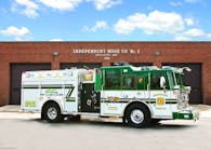 INDEPENDENT HOSE COMPANY NO. 1 in Frederick, MD, has taken delivery of a Seagrave Marauder II custom pumper equipped with a 500-hp Cummins ISM engine, Allison 4000EVS transmission, 1,500-gpm Waterous pump, 750-gallon tank, 15-kilowatt Onan generator and Command Scan light tower.