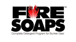 Fire Soaps introduces Fire Wash, a detergent for cleaning any outer shell, thermal liner and moisture-barrier combination. Designed for use with all PPE ensembles, it is packaged in a solid formula and is used with a dispenser and timer.
