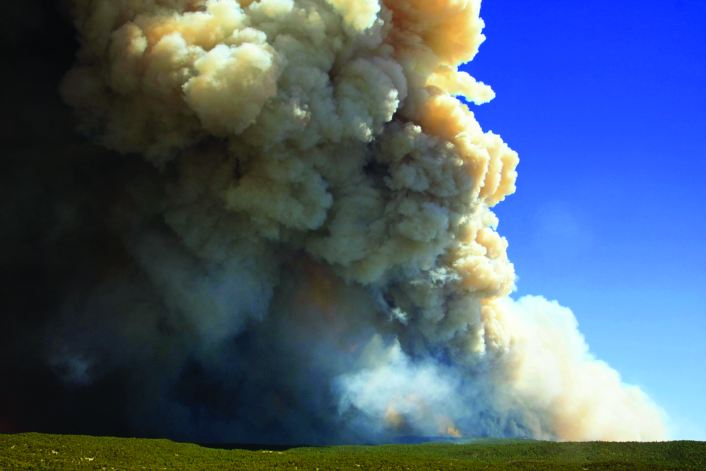 APACHE-SITGREAVES NATIONAL FOREST, AZ, JUNE 10, 2011 &ndash; The &ldquo;Wallow Fire&rdquo; became the largest in state history, burning 527,774 acres 23 miles southwest of Alpine. Structures were threatened and evacuations were in effect. Nationwide, from Jan 1 through June 22, there were 34,490 wildland fires nationwide that burned 4,551,039 acres, far above the average year.