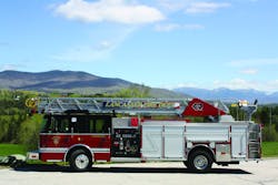 THE LANCASTER, NH, FIRE DEPARTMENT has taken delivery of a Rosenbauer Viper 75-foot aerial built on a Spartan Metro Star chassis. Components include a 400-hp Cummins engine, Allison transmission, six-kilowatt generator, 400-gallon tank and 1,500-gpm Waterous pump. The unit was purchased with Assistance to Firefighters Grants (AFG) funding.