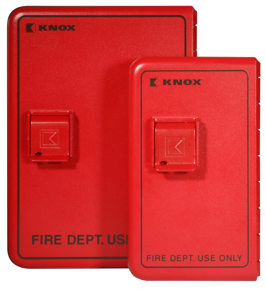 KNOX CO. has introduced a Knox Elevator Key Box that is now available in a smaller size. The smaller Mini Elevator Key Box is ideal for installations that do not require a door drop key. The UL 1037 box holds up to eight standard keys and meets the latest International Fire Code standard. The all-steel box is available in four colors with or without the &ldquo;Fire Dept. Use Only&rdquo; banner. The new key box can be keyed to a department&rsquo;s existing Knox System.