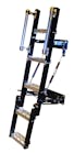 ALCO-LITE has introduced the SURESTEP access ladder, encompassing a self-retracting system to provide fast, effortless access to the top of the rescue truck. The ladder is equipped with cast aluminum steps and stainless-steel hardware for increased durability and knurled handrails for increased safety and stability. It is designed with a manual tracking system for rigidity and ease of operation and features a black powder coat finish, polished stainless stanchions and cast aluminum caps. The ladder is field repairable with factory parts and manufactured per a department&rsquo;s width and length request. It meets or exceeds NFPA 1931, Standard for Manufacturer&rsquo;s Design of Fire Department Ground Ladders.