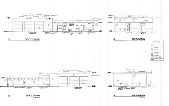 Building Fire Stations Firehouse