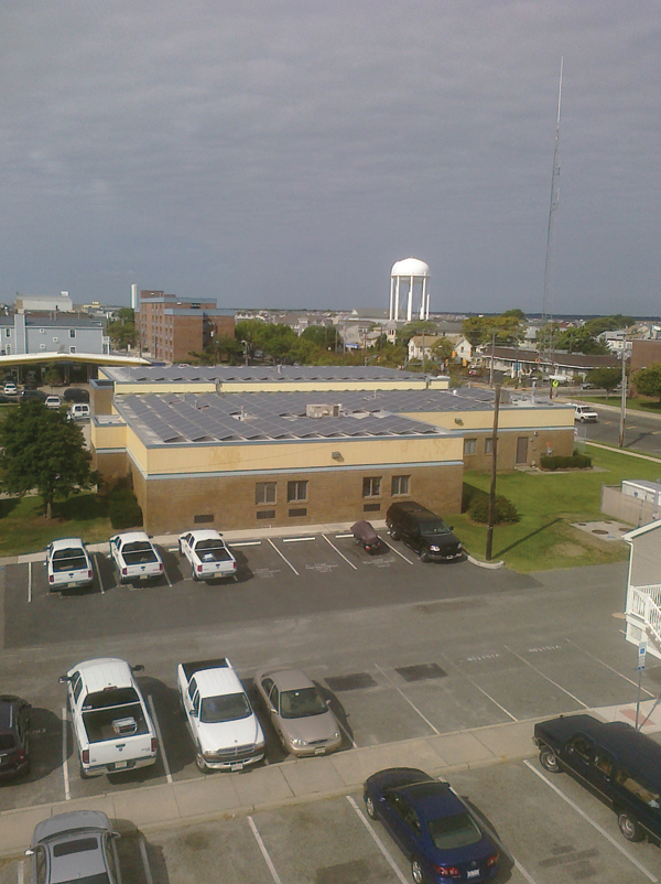 Solar panels should always be considered charged with electrical current.