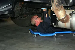 Tom Marty- service technician for Mid-Sate Truck in Plover, Wisconsin