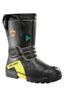 HAIX has introduced the Fire Hero Xtreme boot for structural firefighting. Two years in development, the boot is certified to NFPA 1971-2007 and NFPA 1992-2008. It is constructed with HAIX&rsquo;s new Sun Reflect leather that reduces the heating effect of the leather by direct sunlight while at the same time providing leather that is water resistant and breathable. The boot&rsquo;s lower 11-inch profile offers an alternate fit for those who are not comfortable wearing a taller 14-inch boot. The new Water Ice Grip System built into the sole ensures extreme slip resistance and optimal performance in water, ice or snow. The Easy Slip Out System is designed with an integrated boot jack for easy and convenient removal of the boot. The CROSSTECH inner liner features the HAIX Secura Liner that will not pull out or wrinkle over time and offers additional protection from chemicals and body fluids.