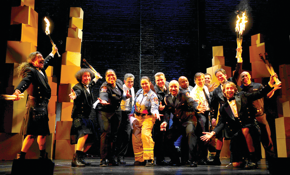 The video features real FDNY Firefighters, Paramedics and EMTs side-by-side with the Flying Karamazov Brothers, as they sing, dance, juggle and teach fire safety information.