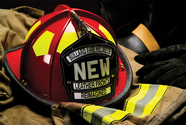 Bullard Enhances Leather Helmet Fronts Firehouse