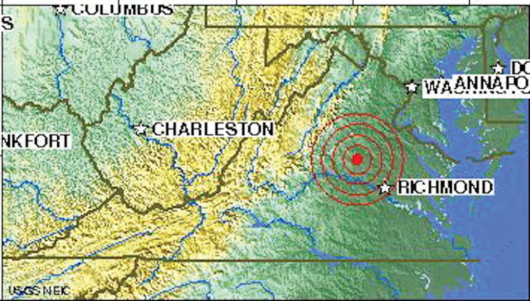 INCIDENT REPORT Earthquake Rocks Virginia Firehouse