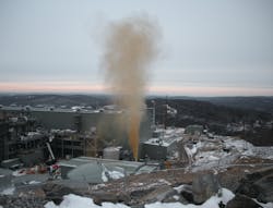 A gas blow at the Kleen Energy plant in Middletown, Conn. is seen on Jan. 30, 2010, just days before the fatal blast. A gas blow at the Kleen Energy plant in Middletown, Conn. is seen on Jan. 30, 2010, just days before the fatal blast.