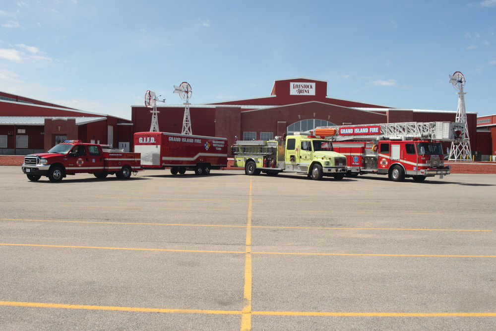 The Grand Island Fire Department provides fire protection and EMS, rescue and hazardous materials responses to the Nebraska State Fair, which moved to Grand Island in 2010. Grand Island&rsquo;s Hazardous Materials Response Team can be activated by the Nebraska Emergency Management Agency to respond wherever it is needed in the state. The team&rsquo;s hazmat response trailer is a 24-foot Wells Cargo that is pulled to incident scenes by a 2003 Ford F350.