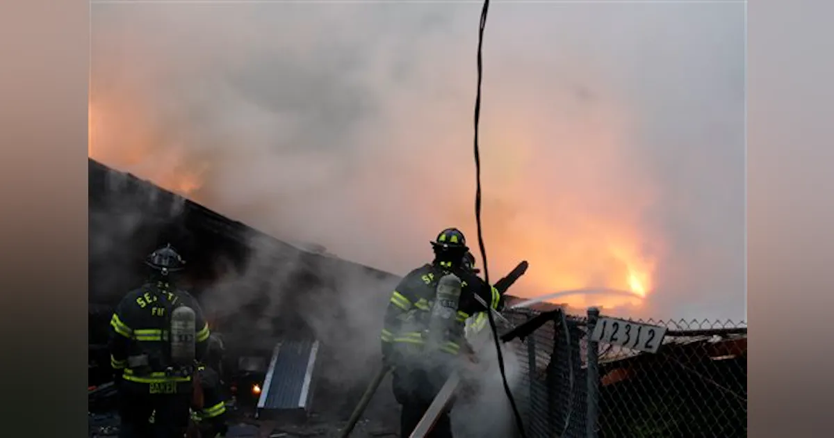 Seattle Explosion Seattle Firefighters Respond to Explosion, Blaze | Firehouse