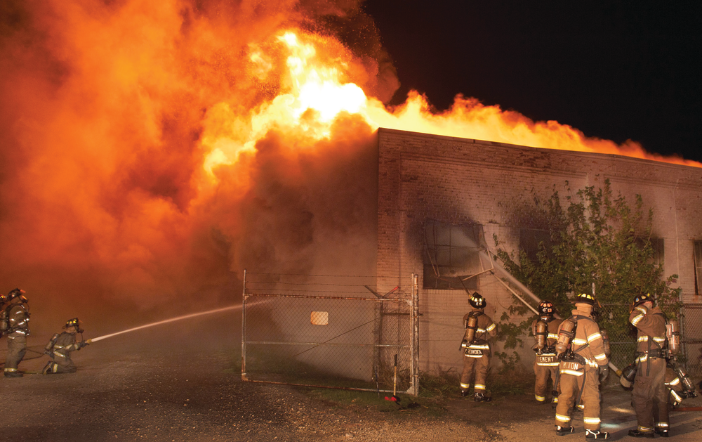 FORT WORTH, TX, NOV. 3, 2011 &ndash; An early-morning fire fanned by high winds and low water pressure hampered firefighters as they battled a fire in a warehouse.