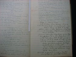 Firefighters on duty noted their activities in a logbook. Firefighters on duty noted their activities in a logbook.