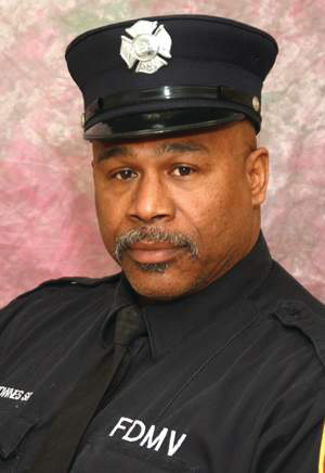 Firefighter Kevin Townes