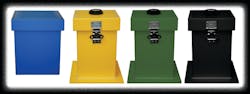 UNITED PLASTIC FABRICATING INC. (UPF) has introduced the POLY-TANK III polypropylene tank. Color-coded fill towers identify water and foam towers. A blue tower indicates the water fill tower. Foam towers are yellow, green and black. The PolyProSeal design consists of a sealant material that is placed in a groove between the welded plastic sheets. The Tanknology tag provides specific information for each tank in an accessible location on the apparatus. Every tag contains a unique QR code to be scanned using a smartphone.