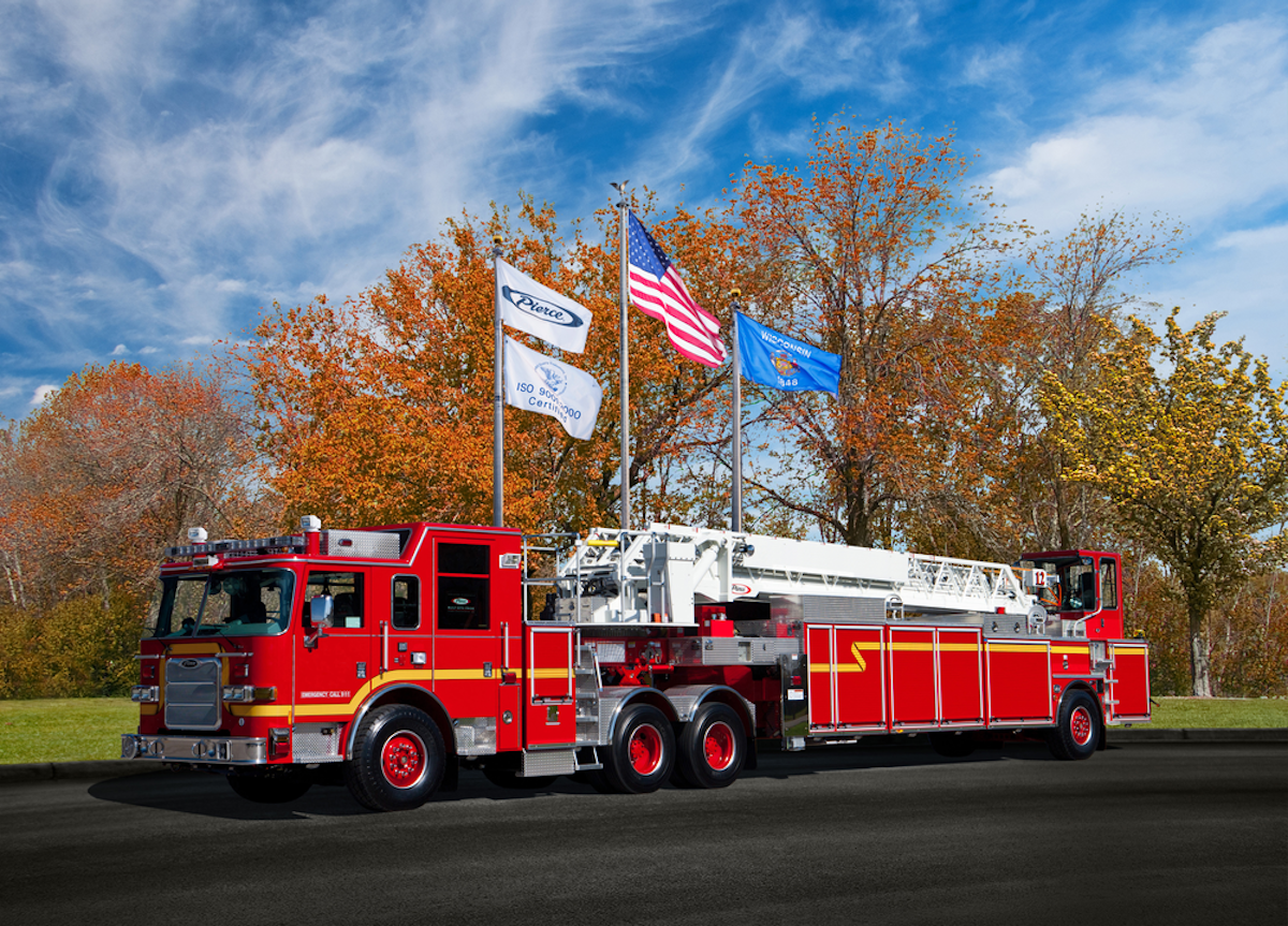 Pierce Receives Order For Three Aerial Tillers Firehouse