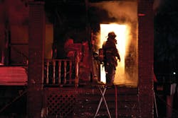 What the first-due fire officer does during the first on-scene minutes will make or break the operation. Photo by Jason Frattini What the first-due fire officer does during the first on-scene minutes will make or break the operation. Photo by Jason Frattini